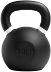 French Fitness Cast Iron Kettlebell 70 lbs (New) - Front View