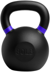 French Fitness Cast Iron Kettlebell 80 lbs (New) - Front View