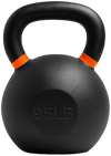 French Fitness Cast Iron Kettlebell 95 lbs (New) - Front View
