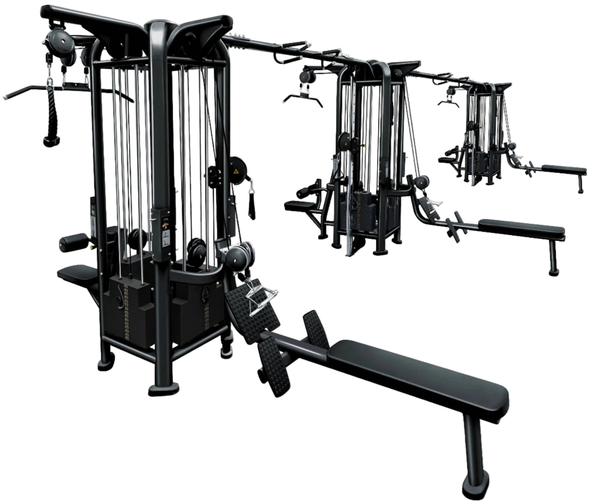 Ffb Machine 12 Stack Multi Jungle Gym Commercial Gym Machine