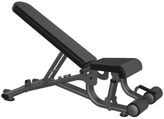 French Fitness Onyx Multi Adjustable Bench (New) - Angled View