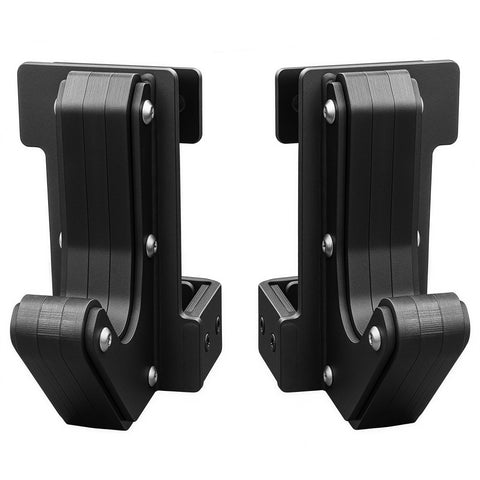 French Fitness Rack & Rig Premium J-Cups J-Hooks Attachment (Pair) (New) - Front View