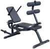 Body-Solid GAB100B Horizontal Ab Crunch Bench (New)