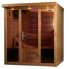 GoldenDesigns GDI-6996-01 Monaco Elite 6 Person Near Zero EMF Far Infrared Sauna (New)