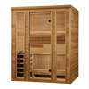 Golden Designs GDI-7030-01 Andermatt Edition 3 Person Traditional Steam Sauna - Pacific Premium Clear Cedar (New)