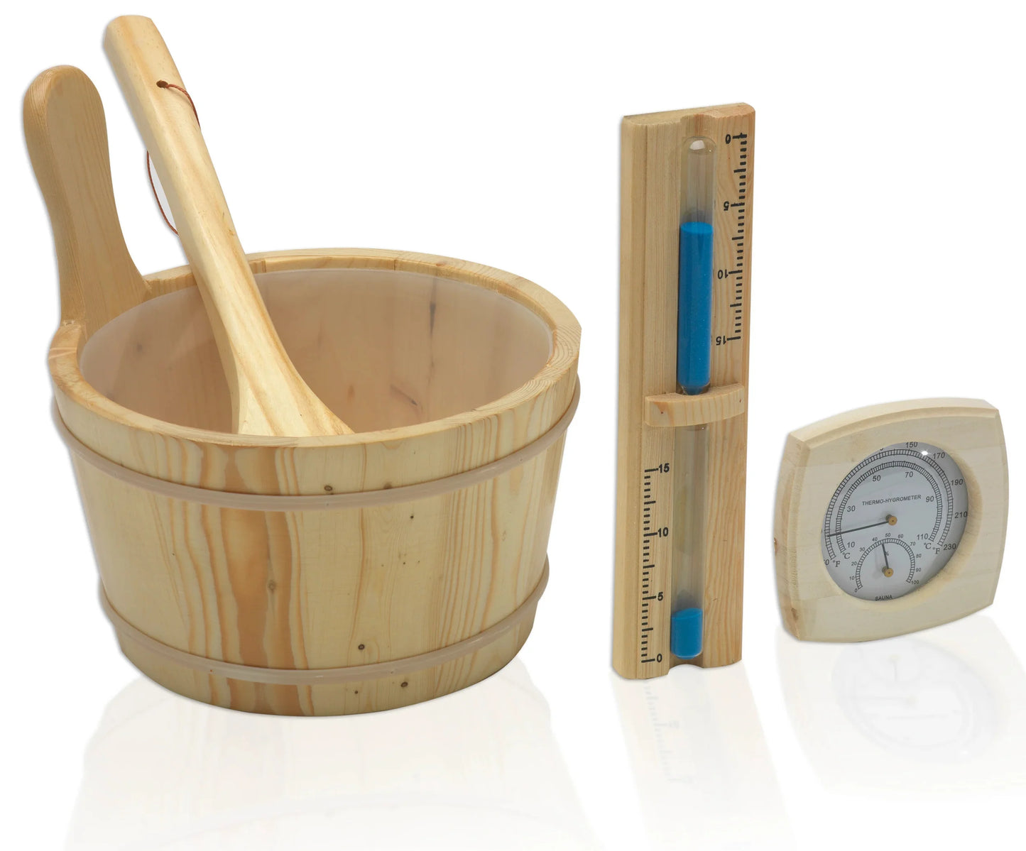 Golden Designs GDI-7202-01 "Hanko Edition" 2-3 Person Indoor Traditional Steam Sauna - Canadian Red Cedar (New)