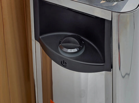 Golden Designs GDI-7202-01 "Hanko Edition" 2-3 Person Indoor Traditional Steam Sauna - Canadian Red Cedar (New)