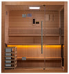 Golden Designs GDI-7203-01 "Forssa Edition" 3-4 Person Indoor Traditional Steam Sauna - Canadian Red Cedar (New)