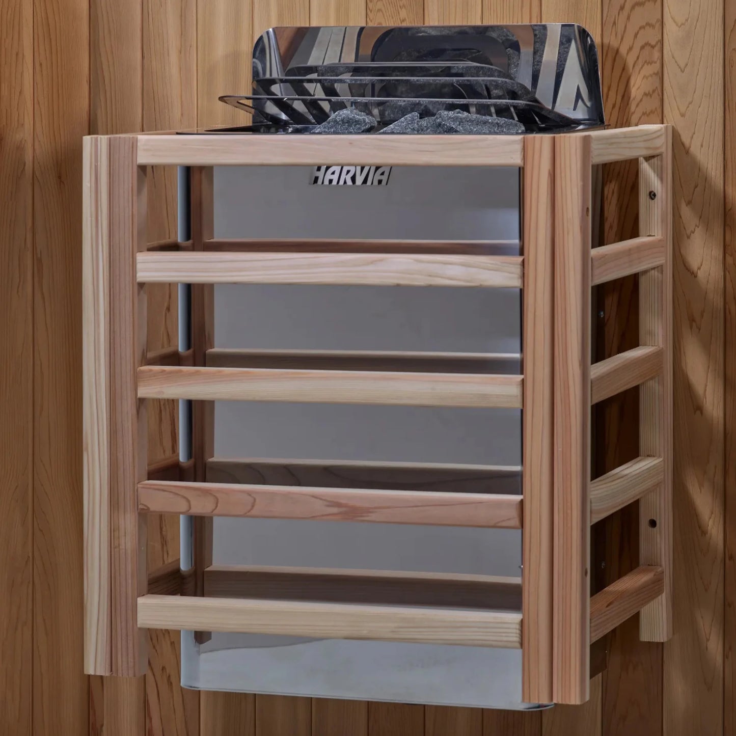 Golden Designs GDI-7203-01 "Forssa Edition" 3-4 Person Indoor Traditional Steam Sauna - Canadian Red Cedar (New)