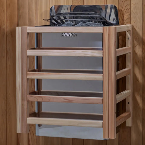 Golden Designs GDI-7203-01 "Forssa Edition" 3-4 Person Indoor Traditional Steam Sauna - Canadian Red Cedar (New)