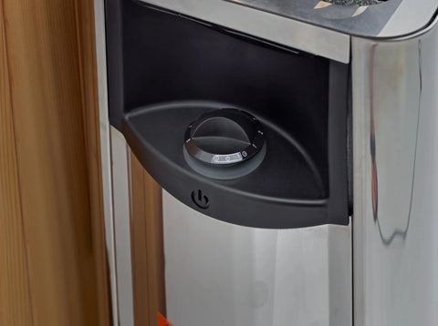 Golden Designs GDI-7206-01 "Kuusamo Edition" 6 Person Indoor Traditional Steam Sauna - Canadian Red Cedar (New)