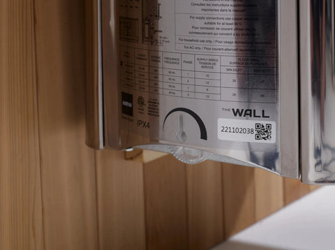 Golden Designs GDI-7289-02 Sundsvall Traditional Steam Sauna - Canadian Red Cedar (New)