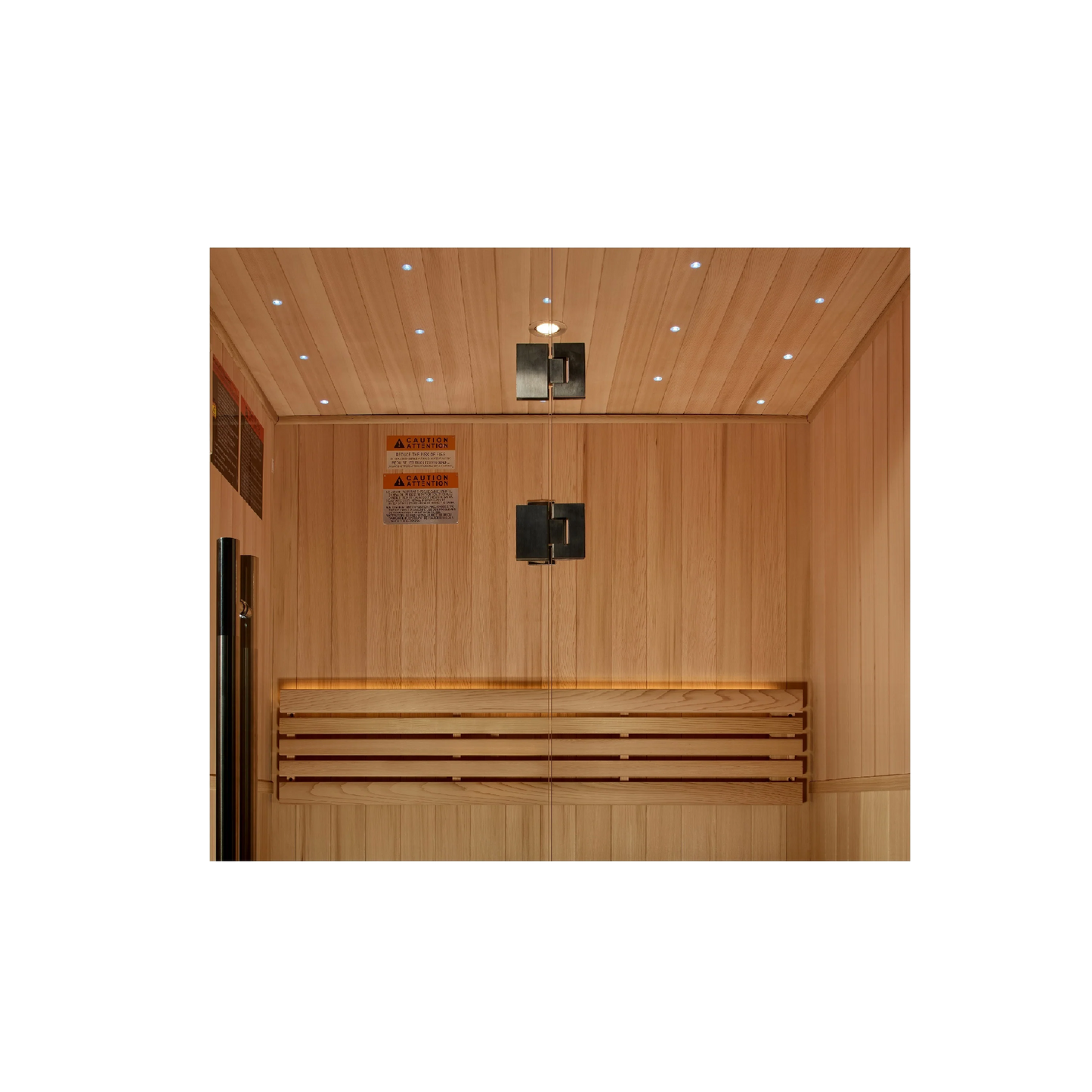 Golden Designs GDI-7289-02 Sundsvall Traditional Steam Sauna - Canadian Red Cedar (New)