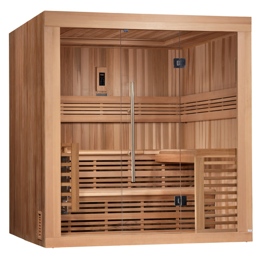 GoldenDesigns GDI-7689-01 Osla Edition Red Cedar Sauna (New)