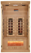 Golden Designs GDI-8010-03 Full Spectrum PureTech Near Zero EMF FAR Infrared Sauna with Himalayan Salt Bar (New)