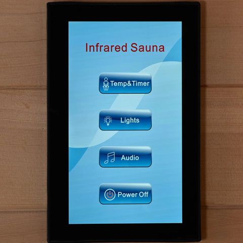 Golden Designs GDI-8010-03 Full Spectrum PureTech Near Zero EMF FAR Infrared Sauna with Himalayan Salt Bar (New)