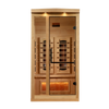 Golden Designs GDI-8010-03 Full Spectrum PureTech Near Zero EMF FAR Infrared Sauna with Himalayan Salt Bar (New)
