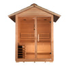 Golden Designs GDI-8103-01 Arlberg 3 Person Traditional Outdoor Sauna - Canadian Hemlock (New)