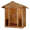 Golden Designs GDI-8105-01 Vorarlberg 5 Person Traditional Outdoor Sauna - Canadian Hemlock (New) Image 3