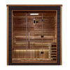 Golden Designs GDI-8203-01 Drammen 3 Person Outdoor-Indoor Traditional Sauna - Canadian Red Cedar Interior (New) Image 2
