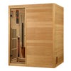 Golden Designs GDI-8330-01 Soria Near Zero EMF Full Spectrum and Harvia Traditional Stove Hybrid Sauna (New)