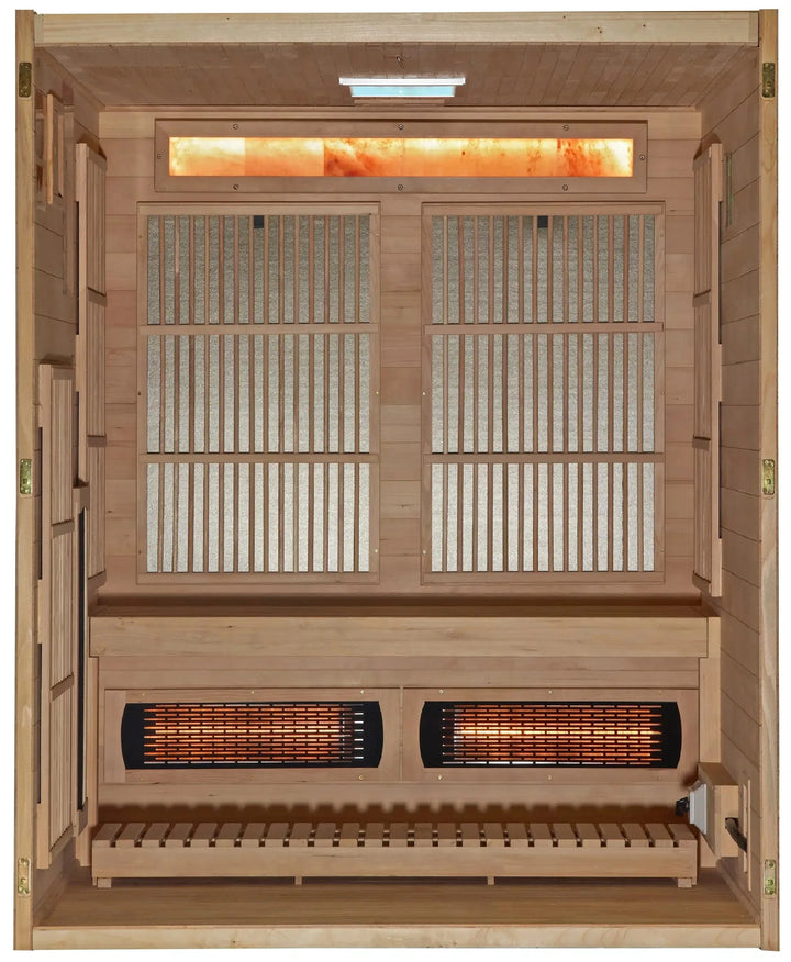 Golden Designs GDI-8330-01 Soria Near Zero EMF FullSpectrum Sauna