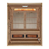 Golden Designs GDI-8330-01 Soria Near Zero EMF Full Spectrum and Harvia Traditional Stove Hybrid Sauna (New)