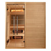 Golden Designs GDI-8360-01 Toledo Near Zero EMF Full Spectrum and Harvia Traditional Stove Hybrid Sauna (New) Image 2