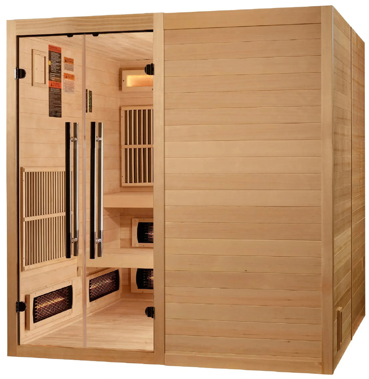 Golden Designs GDI-8360-01 Toledo NearZero EMF Full SpectrumSauna