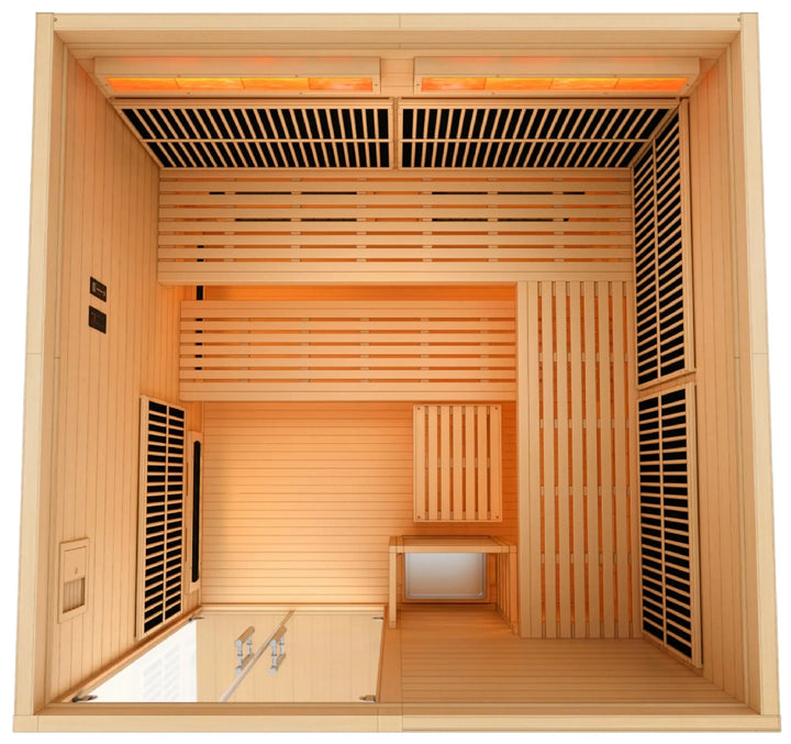 Golden Designs GDI-8360-01 Toledo NearZero EMF Full SpectrumSauna