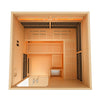 Golden Designs GDI-8360-01 Toledo Near Zero EMF Full Spectrum and Harvia Traditional Stove Hybrid Sauna (New) Image 4