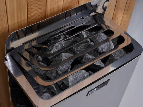Golden Designs GDI-8360-01 Toledo Near Zero EMF Full Spectrum and Harvia Traditional Stove Hybrid Sauna (New) Image 8