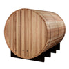 Golden Designs GDI-B006-01 Klosters 6 Person Barrel Traditional Sauna - Pacific Cedar (New)
