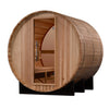 Golden Designs GDI-B024-01 Zurich 4 Person Barrel with Bronze Privacy View - Traditional Sauna - Pacific Cedar (New)