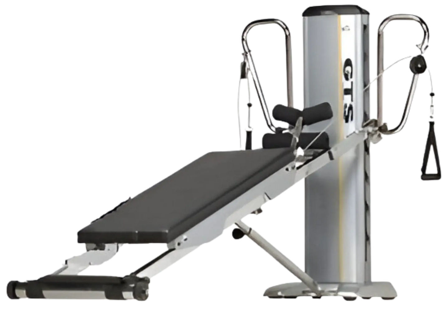 Total Gym GTS Classic - Missing Foot Platform - Angled View