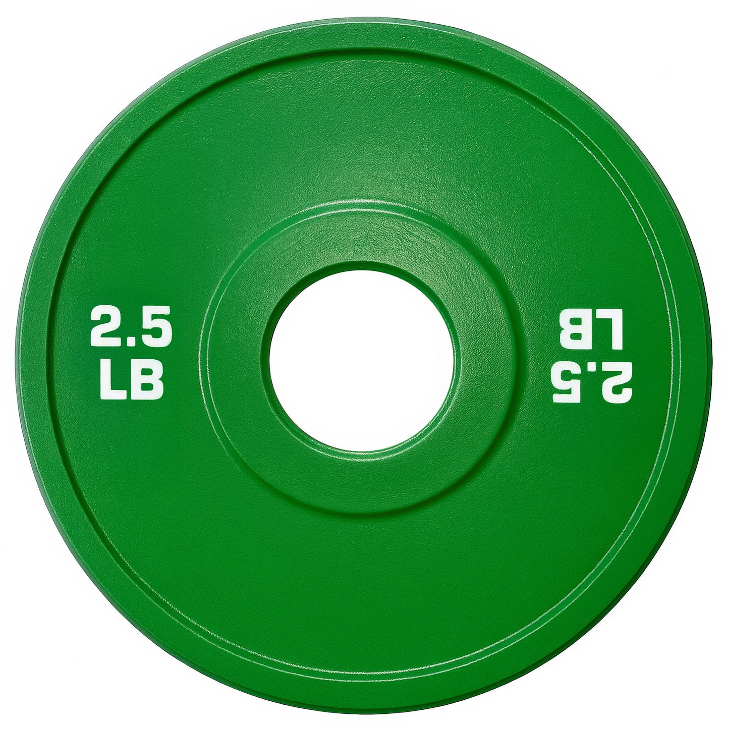 French Fitness Olympic Colored Bumper Plate 2.5 lbs - Blank (New)