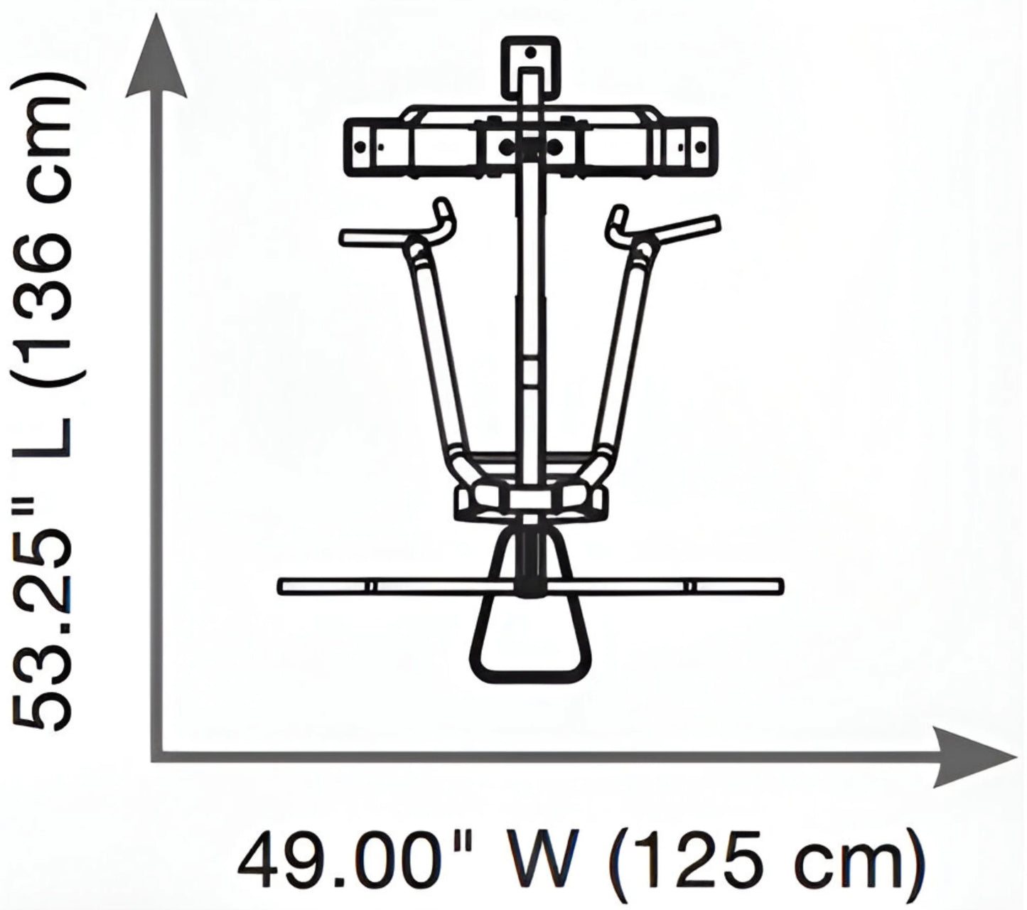 Hoist HD-2300 Mid Row/Lat Pulldown (Remanufactured)