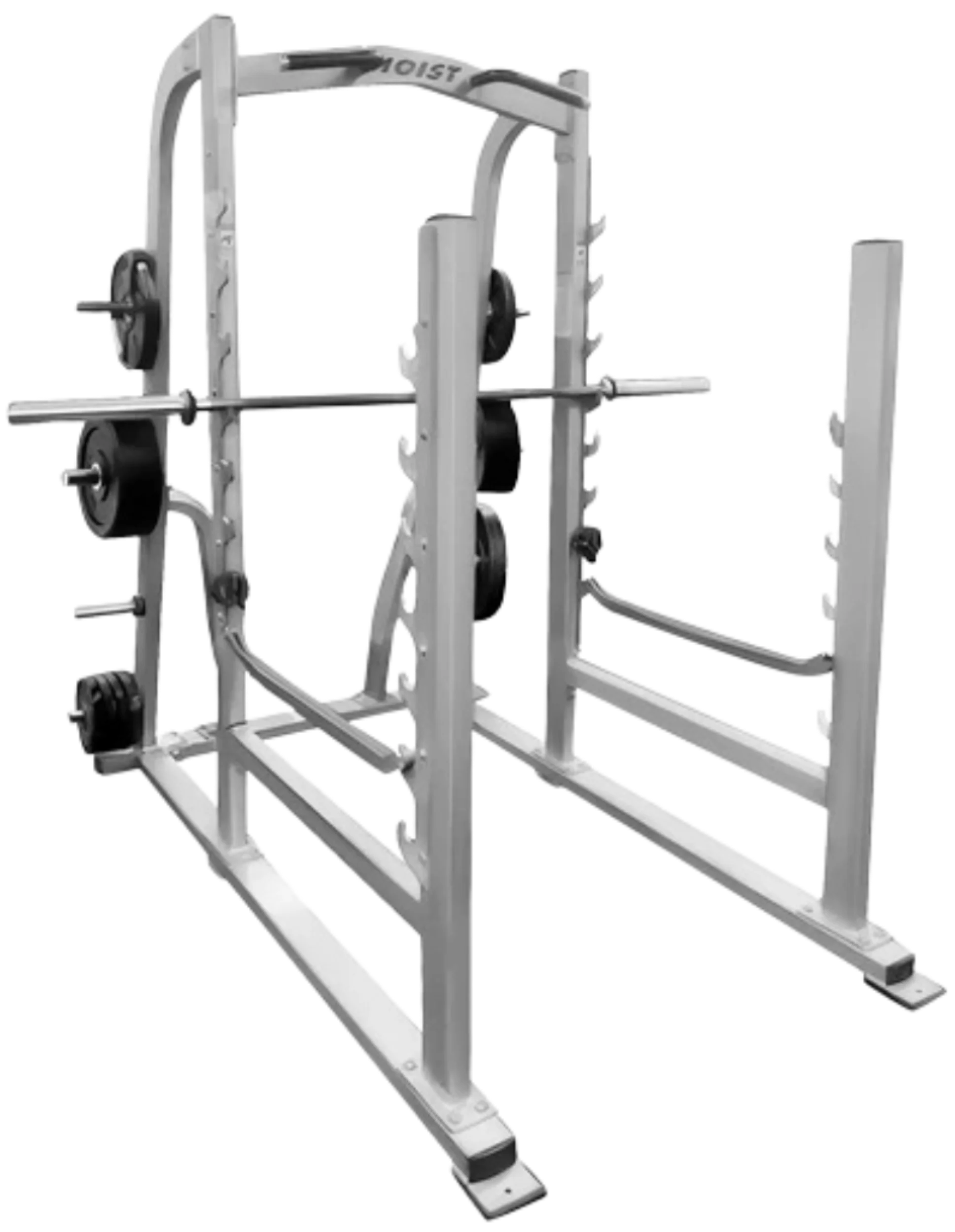 CF-2367 Super Half Rack Hoist Fitness - Angled VIew