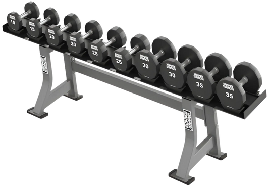 Hammer Strength Single Tier Dumbbell Rack (Remanufactured) Image