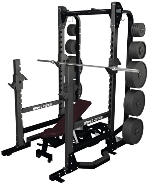 Hammer Strength Olympic Multi Rack / Squat Rack (Remanufactured)