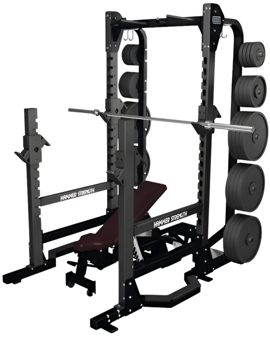 Hammer Strength Olympic Multi Rack / Squat Rack (Remanufactured)