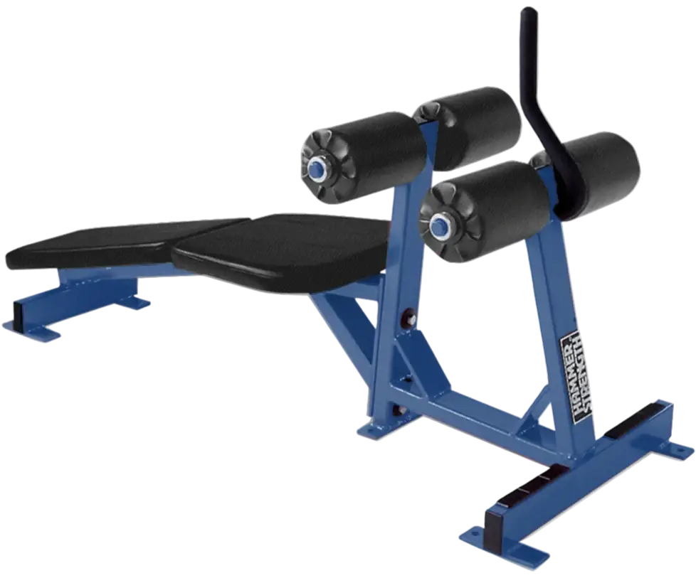 Hammer Strength FW-DB Decline Abdominal Bench – angled side view