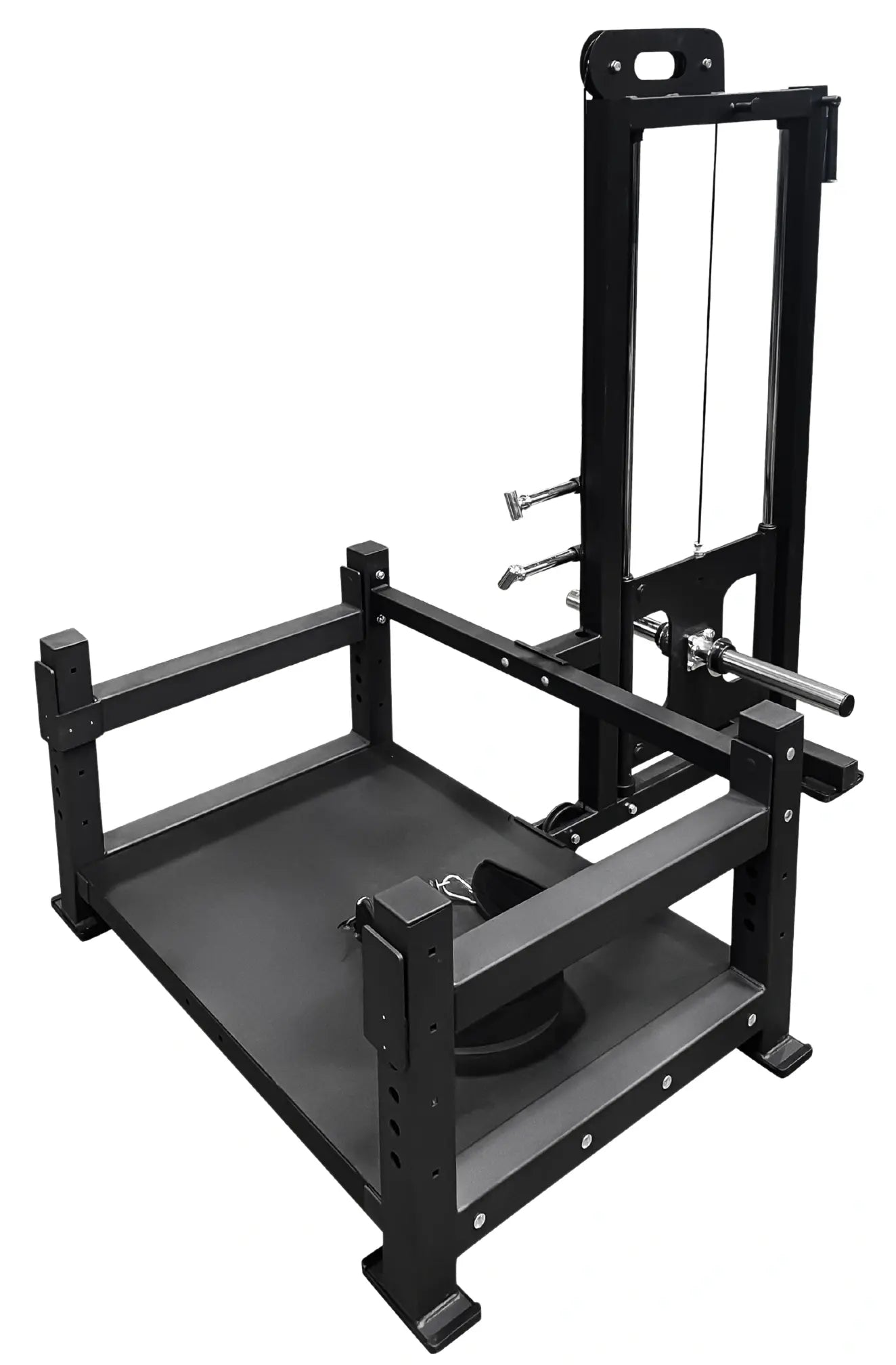 French Fitness Belt Squat Training Platform Plate Loaded (New)
