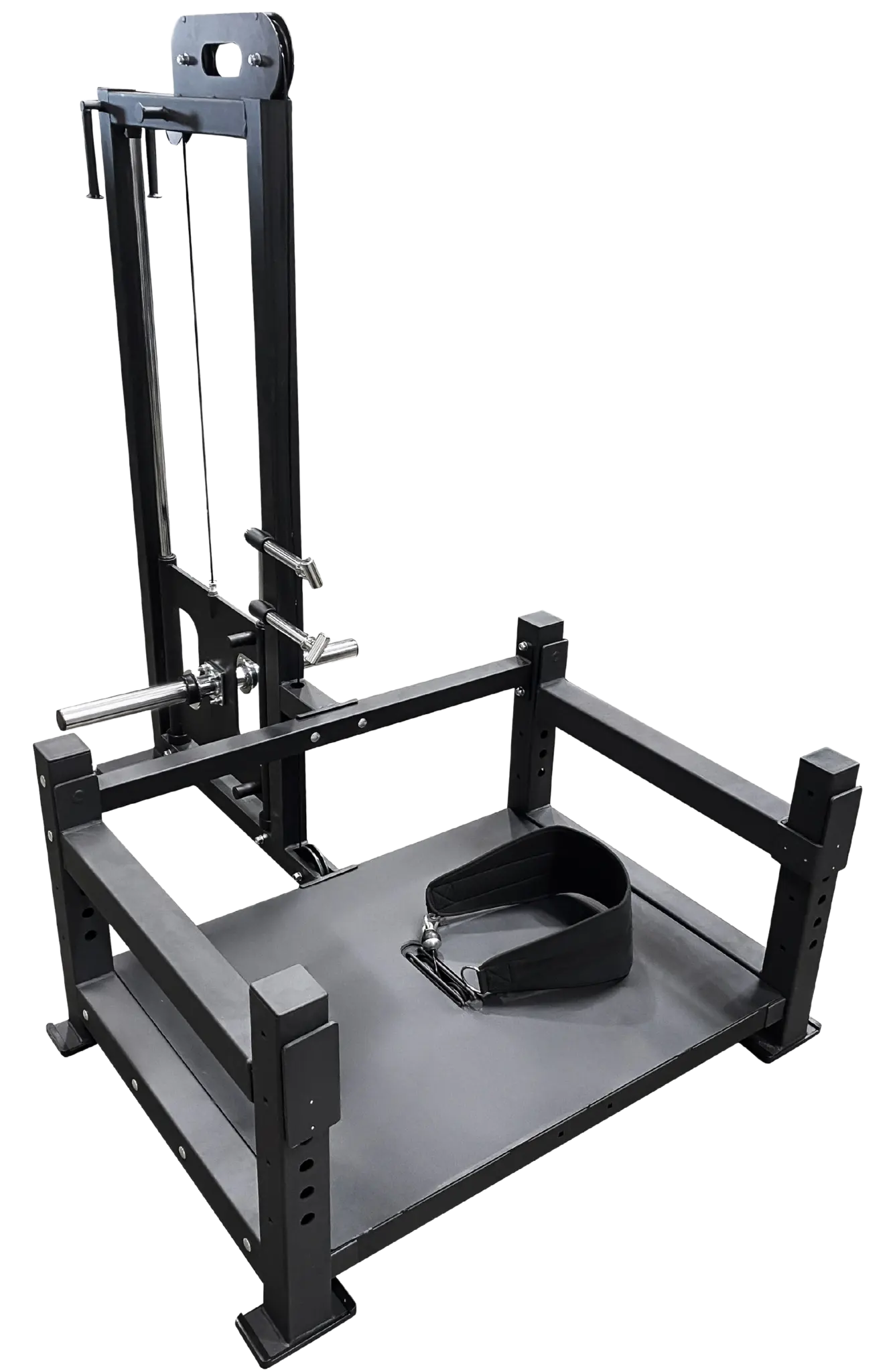 French Fitness Belt Squat Training Platform Plate Loaded (New)
