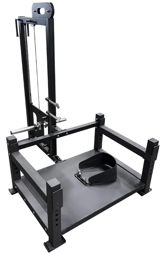 French Fitness Belt Squat Training Platform Plate Loaded (New)