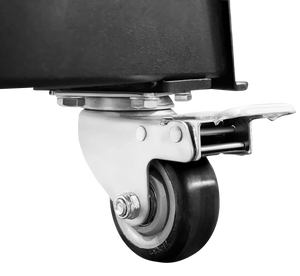 French Fitness - Caster Wheel Set of 4 (New) - Close Up View