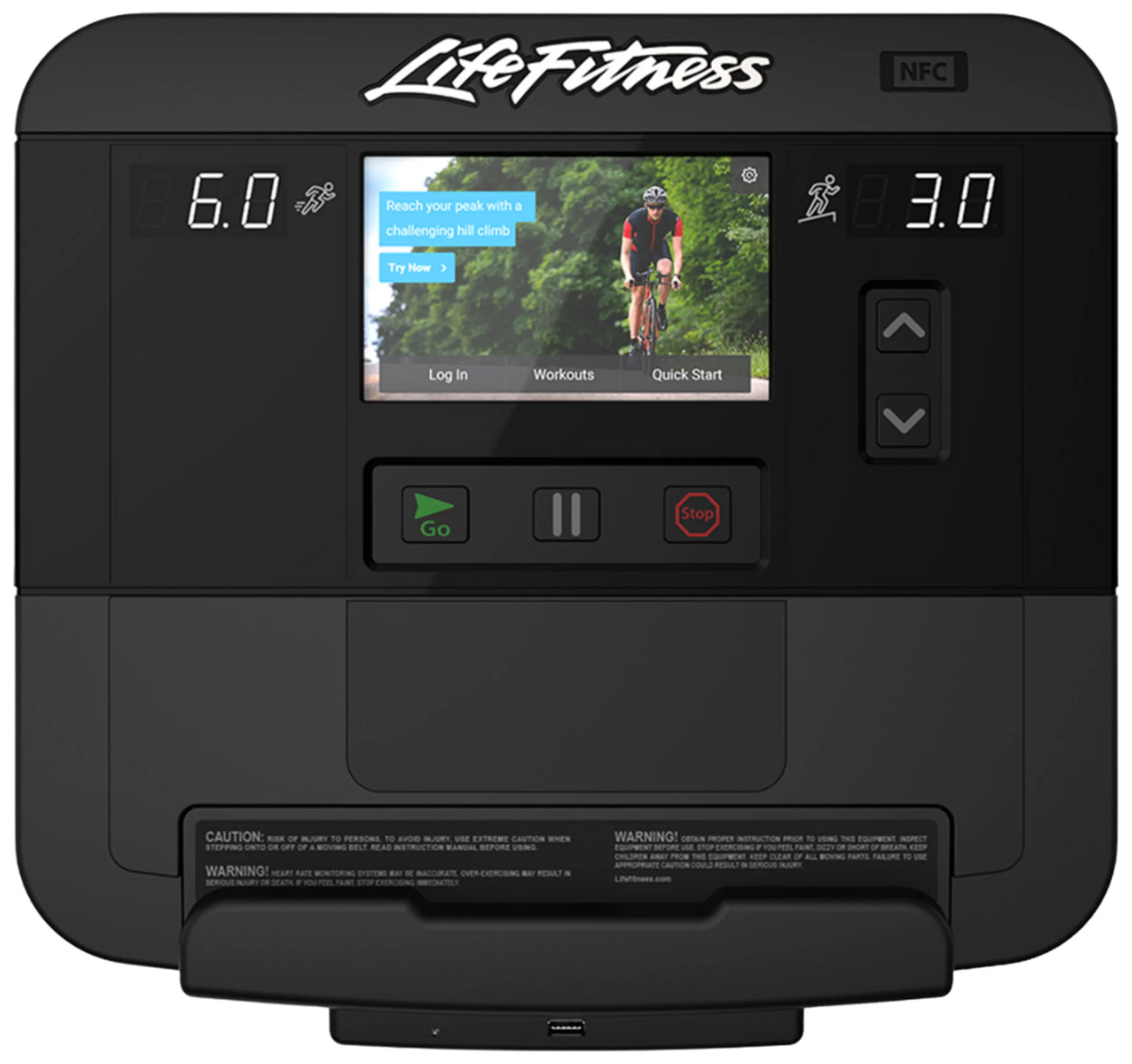 Life Fitness Integrity Elliptical w/X Console (Remanufactured)