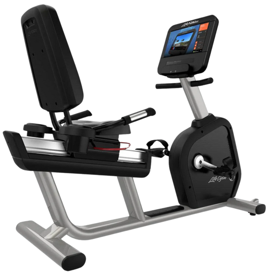 Life Fitness Integrity Recumbent Bike w/SE3 HD Console (Remanufactured)