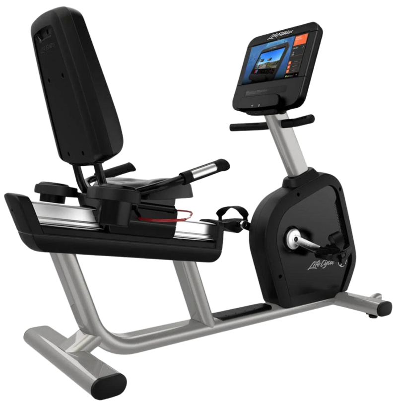 Life Fitness Integrity Recumbent Bike w/SE3 HD Console (Remanufactured)