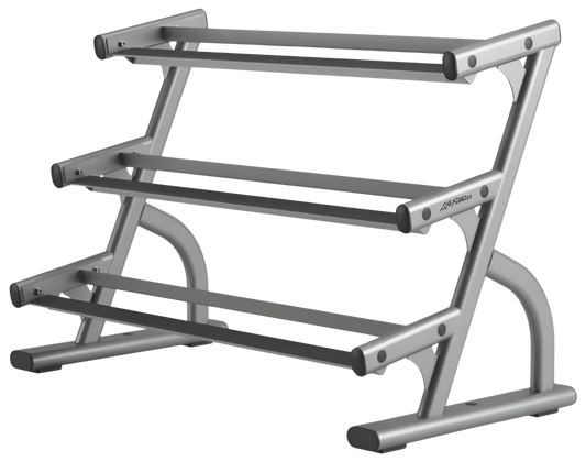 Life Fitness Optima Series 3-Tier Dumbbell Rack (Remanufactured)